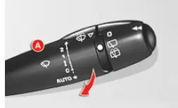 Wischautomatik einschalten